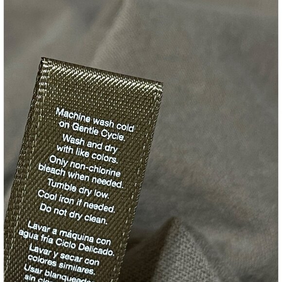 Nuuds Cropped T-Shirt Taupe Size L Large Crew Neck Short Sleeve - Picture 7 of 7